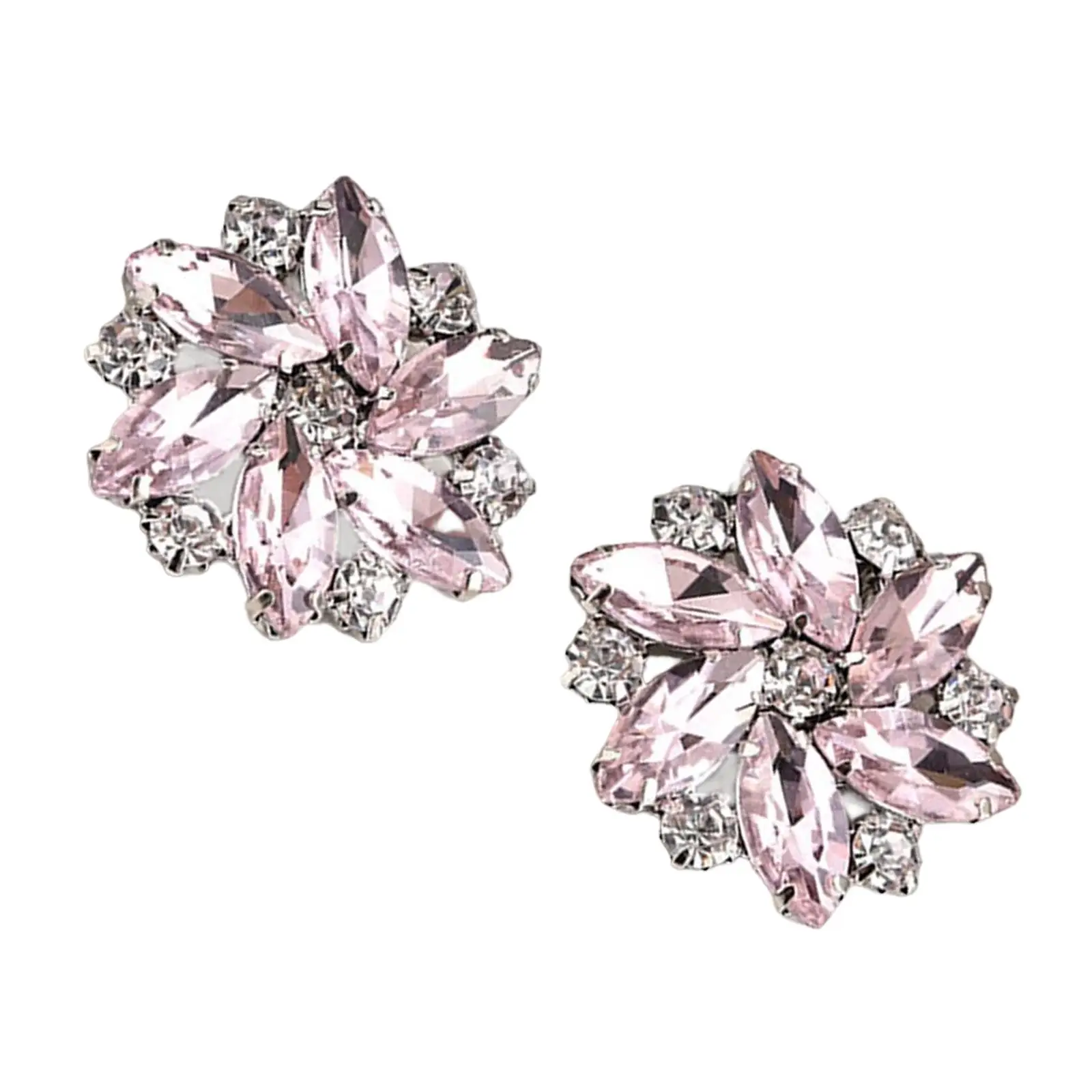 DIY Bridal Shoe Patch Rhinestone Shoe Clips Elegant Wedding Decorations Luxury Shoe Charms for Party Banquet Dress