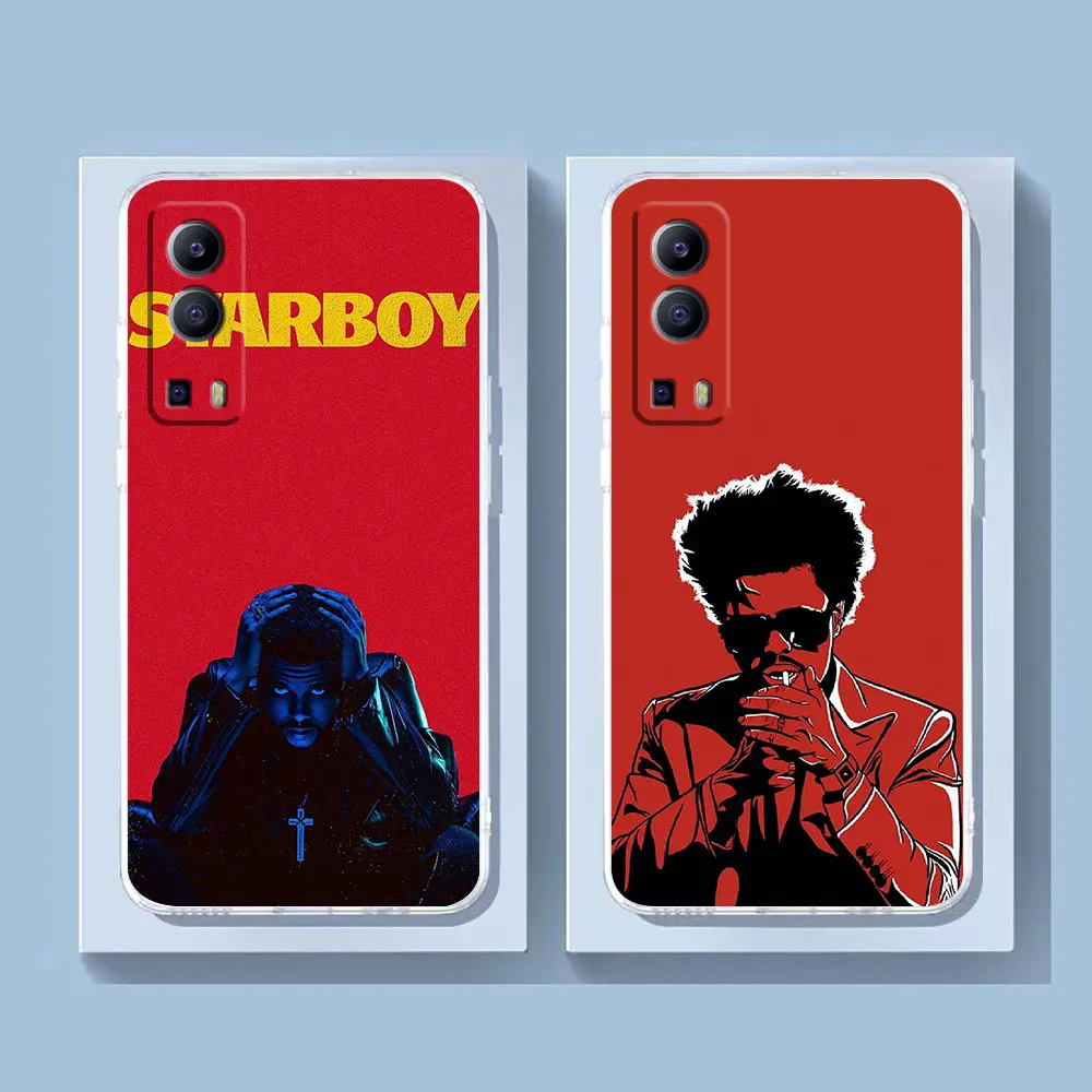 Clear Phone Case For VIVO Y30 Y32 Y33S Y50 Y51S Y52S Y53S Y55S Y66 Y77 Y93 Y95 V20 V21 5G 4G Case The Weeknd Thursday Rap Poster