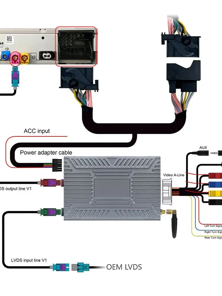 Carplay sans fil Android AUTO pour Volkswagen Golf 7 Tiguan Lamando Magotan Phideon Teramont avec caméra de Support système MIB1/MIB2