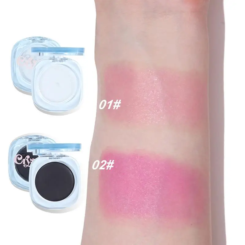 Blush scintillant pour contour naturel, fard à joues scintillant, rose pêche, rouge, diamant éclaircissant, paillettes, maquillage, nouveau, 256