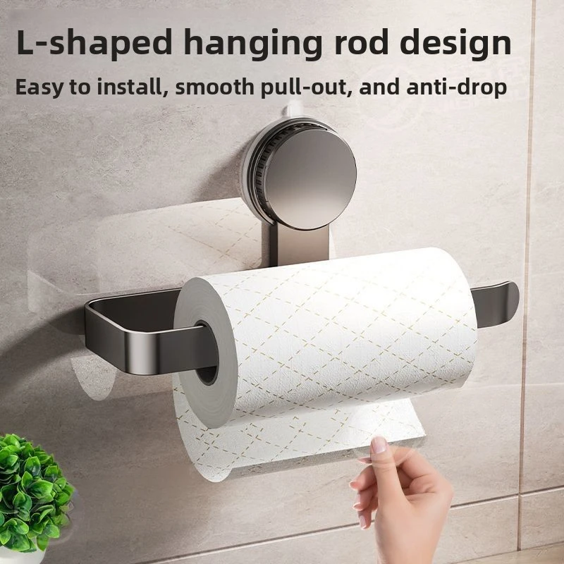 

AOBT без сверления, настенный держатель для кухонных бумажных полотенец, стойка для домашнего использования, для хранения пакетов из пищевой пленки, рулонов бумаги и многого другого