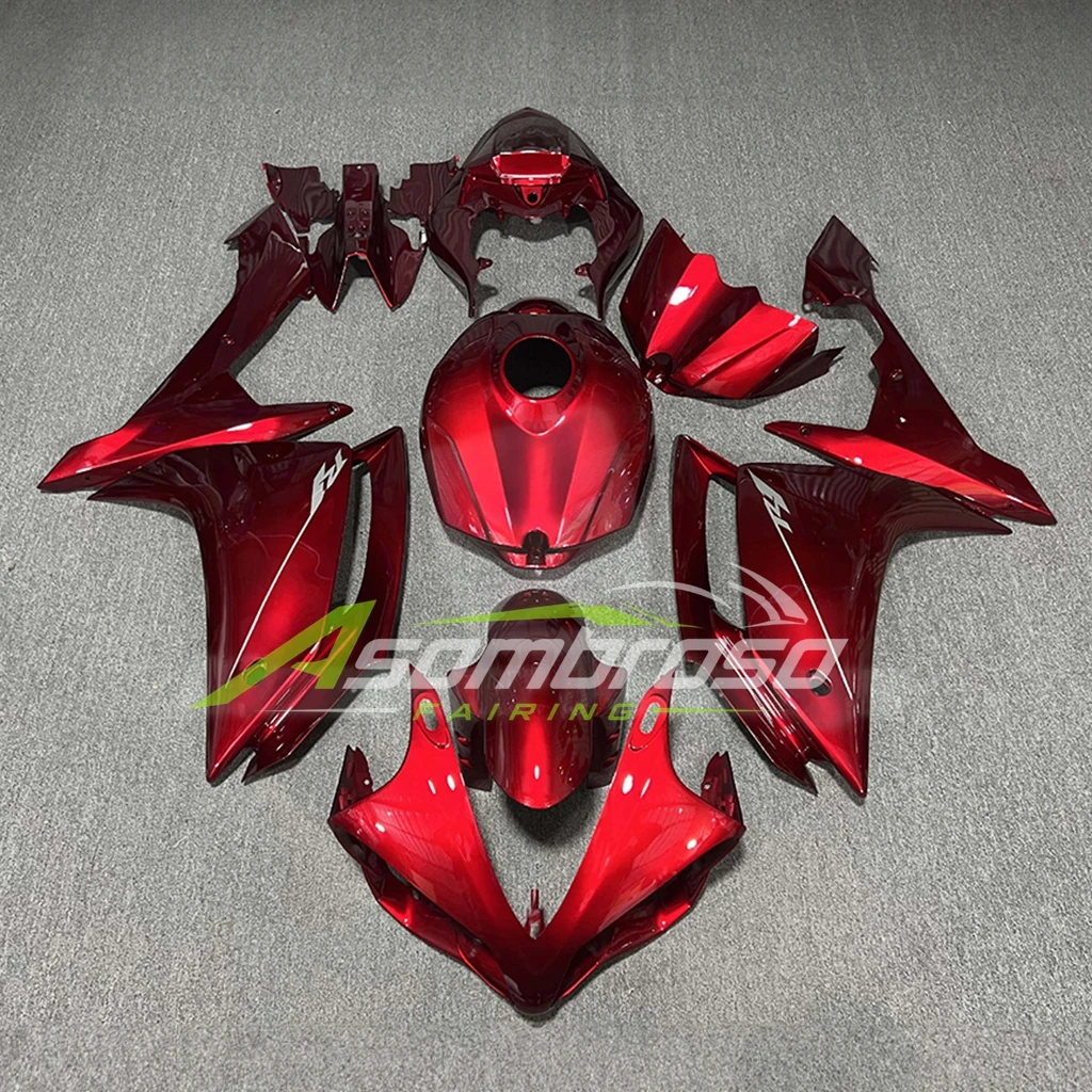ABS Plastic Motorcycle Fairings for Yamaha R1 2007-2008 YZFR1 RN19 Carbon Look Bodywork Panel Set view 4