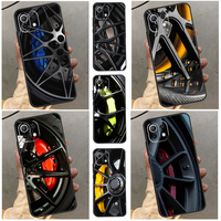 Sports Car Wheel Tire Speed Case For POCO X5 X4 X3 Pro F3 F4 GT M5 F5 Pro Cover For Xiaomi 11T 12T 13 Pro 11 12 Lite