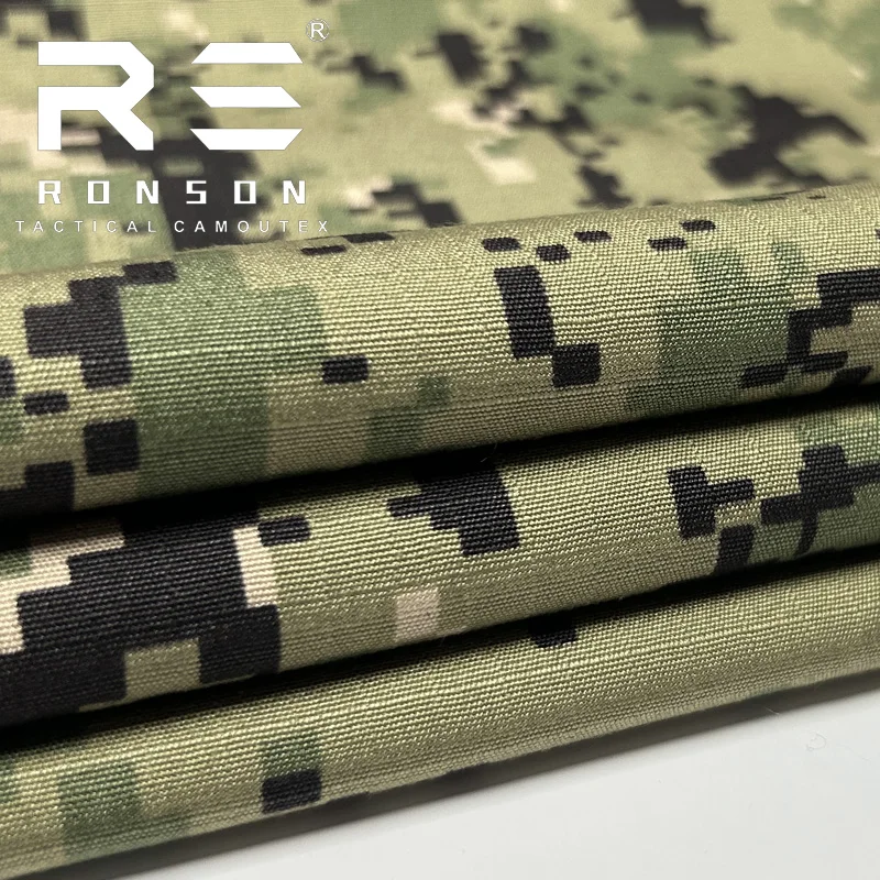 Heißer Verkauf 50% Nylon 50% Baumwolle Ripstop Stoff aor1/aor2 Tarnung nyco5050 taktischer Stoff Verwendung für Uniform auf Lager