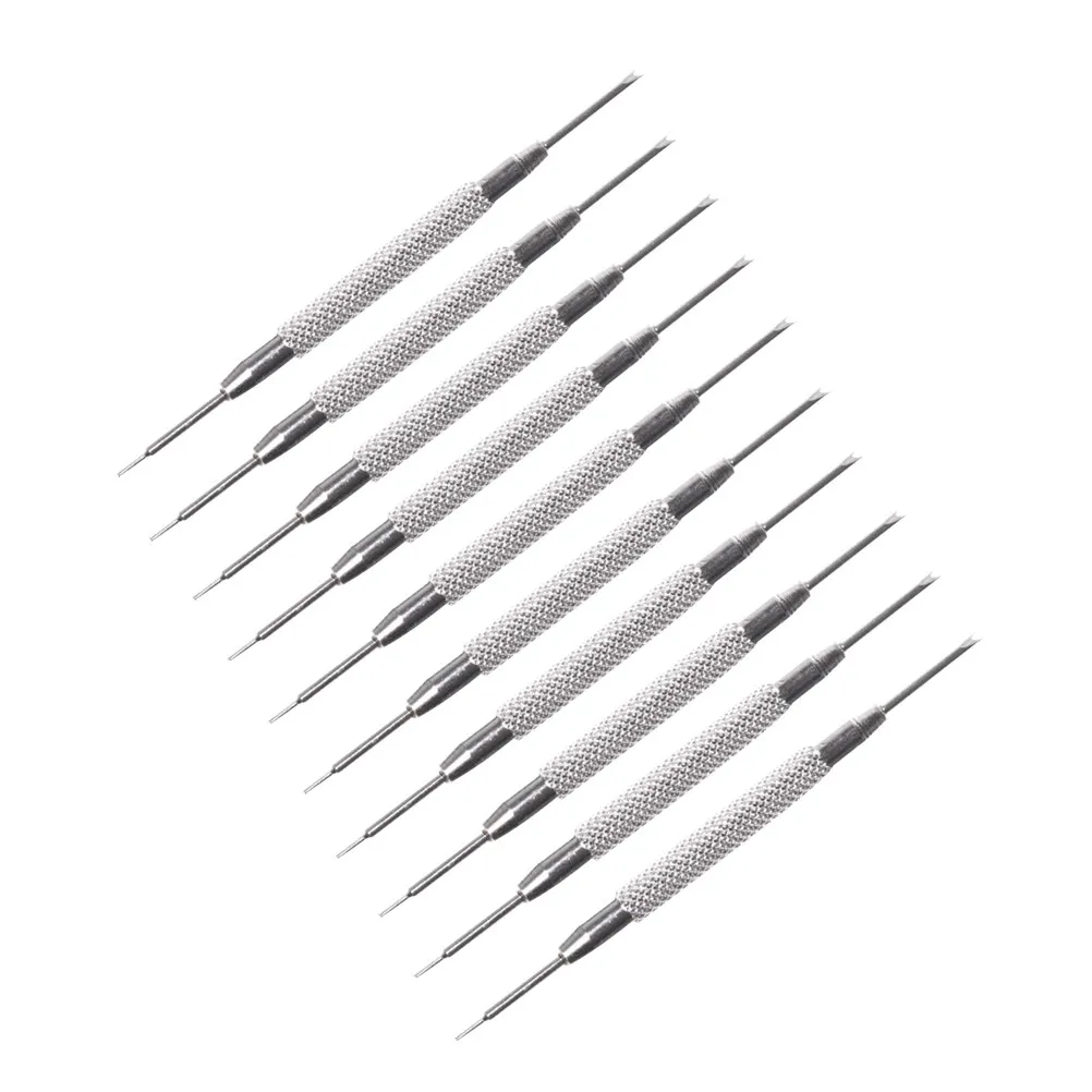 10Pcs High Quality Watch Band Remover Tool Set Spring Bar Fitting Pin Extractor for Easy Watch Strap Replacement