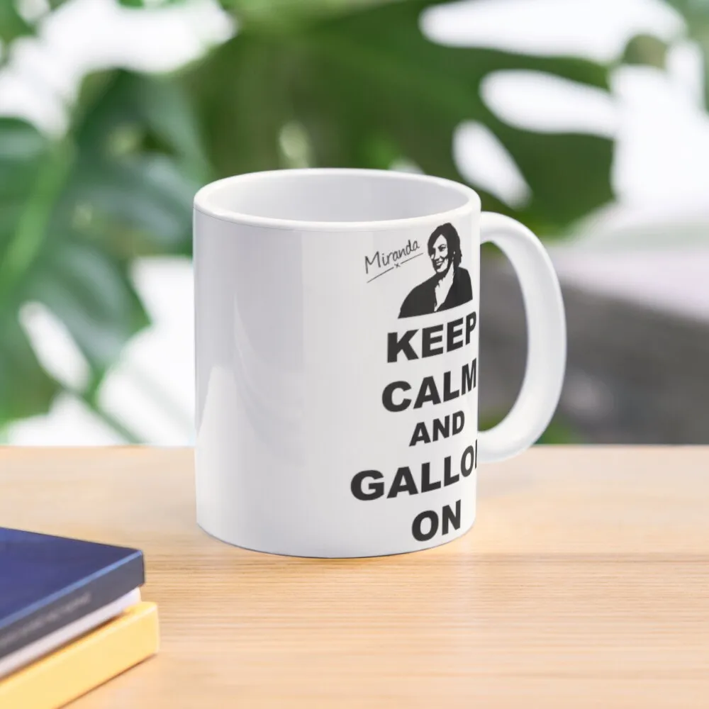 

Keep Calm and Gallop OnMiranda Hart Unofficial Coffee Mug Pottery Cups Cups Sets Customizable Cups Mug