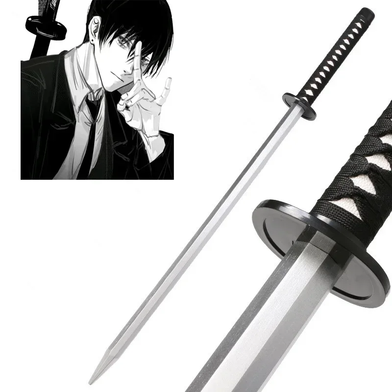 

Anime Cosplay Chainsaw Man Hayakawa Aki 40inch Katana Weapon Model Role Play Bamboo Assembled Sword 102cm