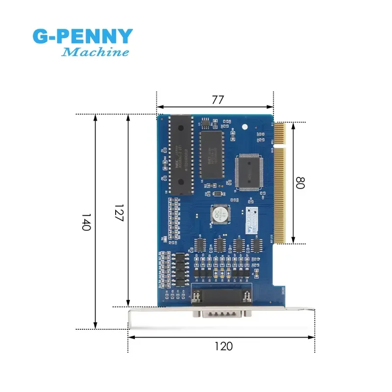 NC Studio 3Axis PCI Motion Control Card Cnc Interface Adapter Breakout Board for Cnc Milling Machine