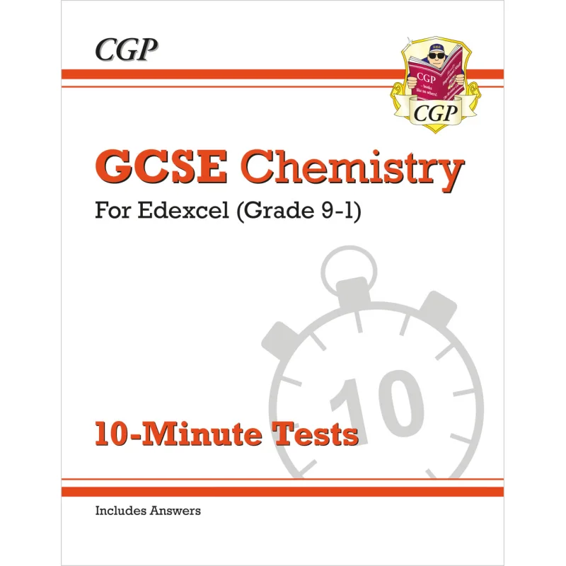 

GCSE Chemistry Edexcel 10Minute Tests Includes Answers CGP Books Coordination Group Publications 9781789080797 Book