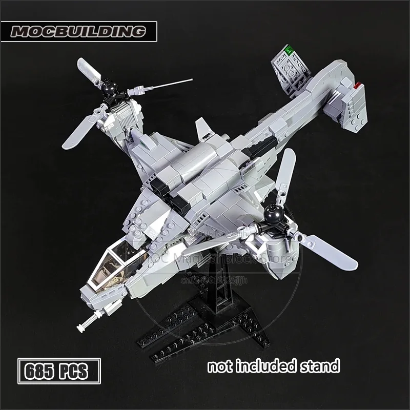 Spaceplane Falcon MOC Building Block Sabre Fighter Bricks Scorpion Tank Mantis Robot Model Military Series DIY Assemble Toy Gift