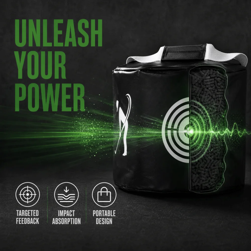Swing Training Golf Swing Trainer PVC Strike Target Golf Training Bag Lightweight Force Training Golf Swing Bag For Beginners