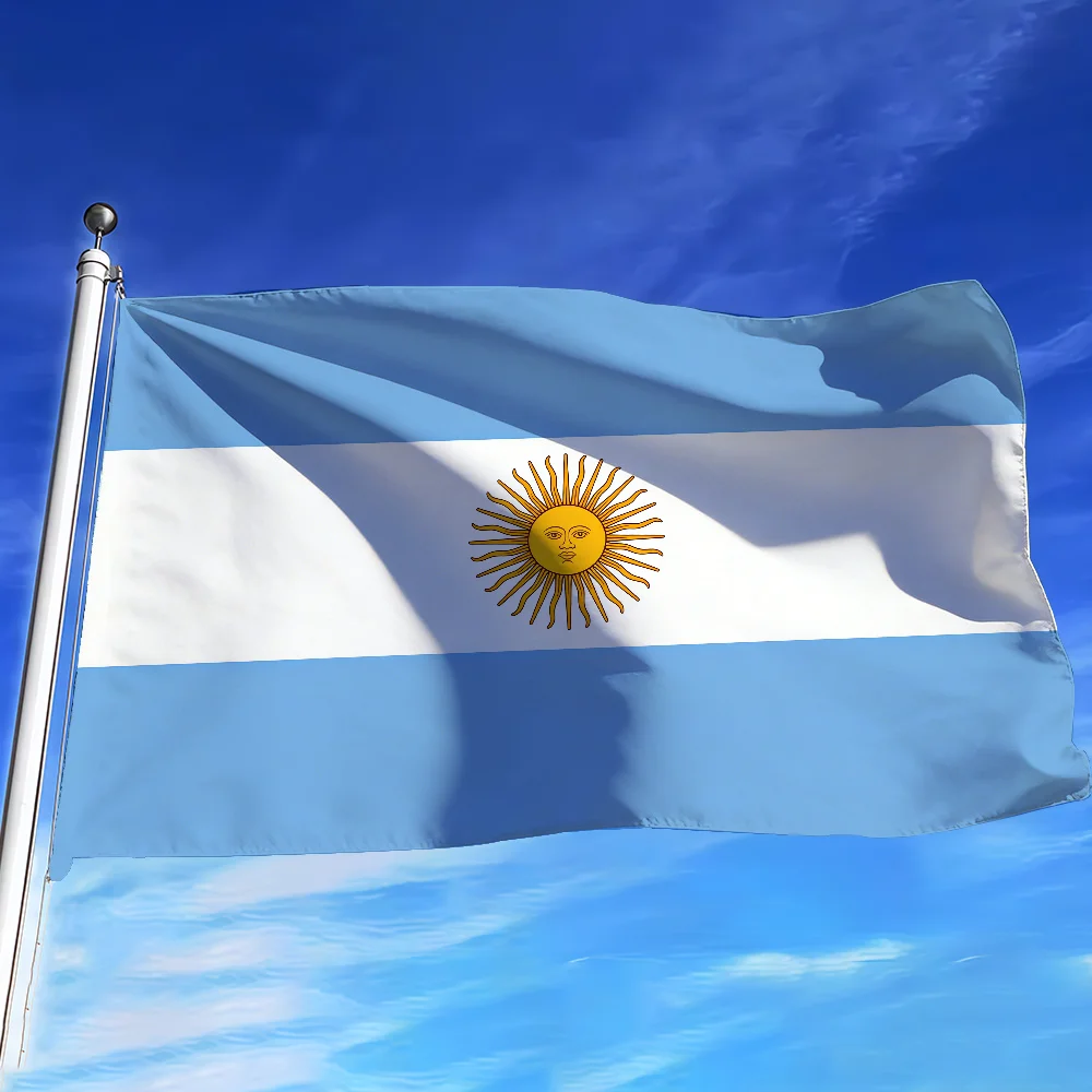 Nation Argentina Flag For Sports Matches  Games Parade Rally Holiday Festival Backyard Balcony Club Bar Decor