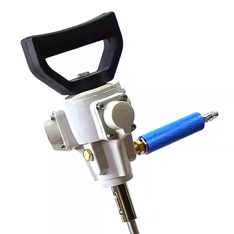 Pneumatic 5-gallon Paint Mixer, Dye and Adhesive Mixer, Portable Stainless Steel 6-8KG Pressure Mixer Feed Mixing