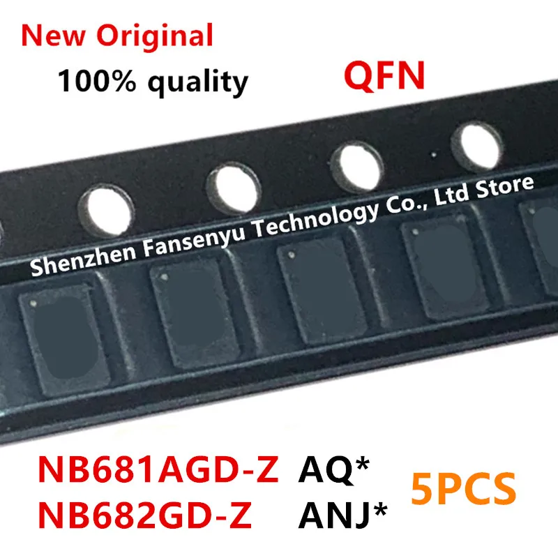 (5Piece) 100% New NB681AGD-Z NB681AGD NB681A Aqpg Aq* NB682GD-Z NB682GD NB682 Anjg Anj* QFN-13