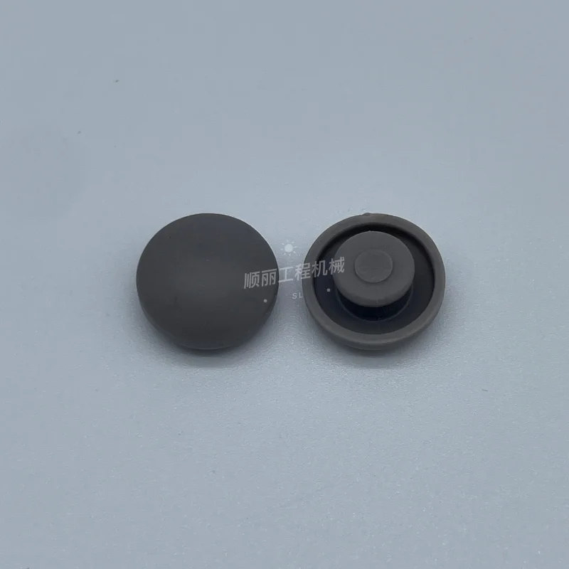 2pcs/lot Rexroth button switch Sany Zhonglian XCMG Lovol kobelco sk komatsu pc operating handle rubber rotary drilling rig parts