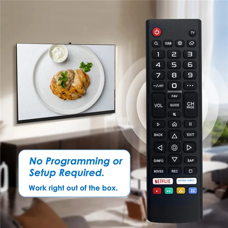 Telecomando muslimex sostituire per RCA 4K UHD Smart WebOS TV RWOSU6547 RWOSU5549 RWOSU5847 RWOSU5047 RWOSU5549-B