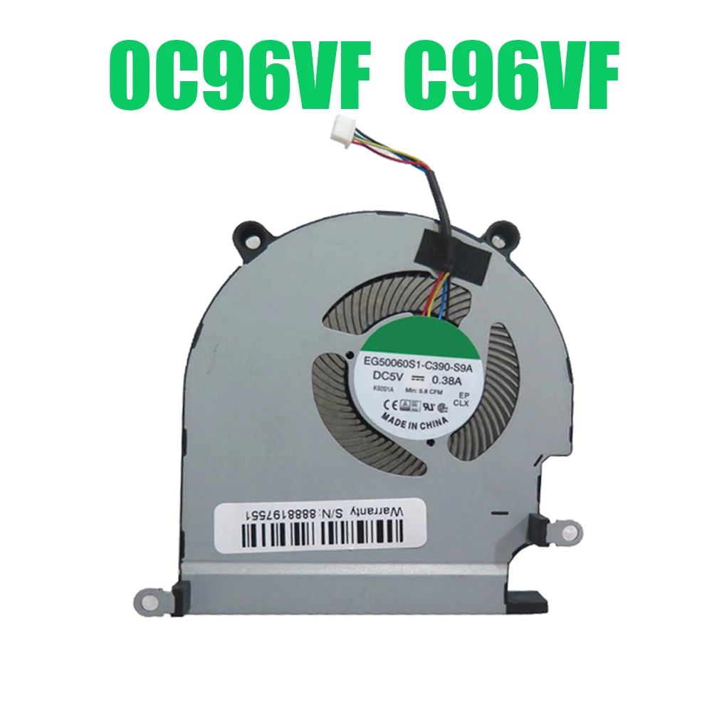 

0C96VF C96VF Fan For DELL WD19TB WD19TBS WD19DC WD19DCS EG50060S1-C390-S9A Compatible NS75B16-18F05 DFS200005940T FL8X DC28000NZ