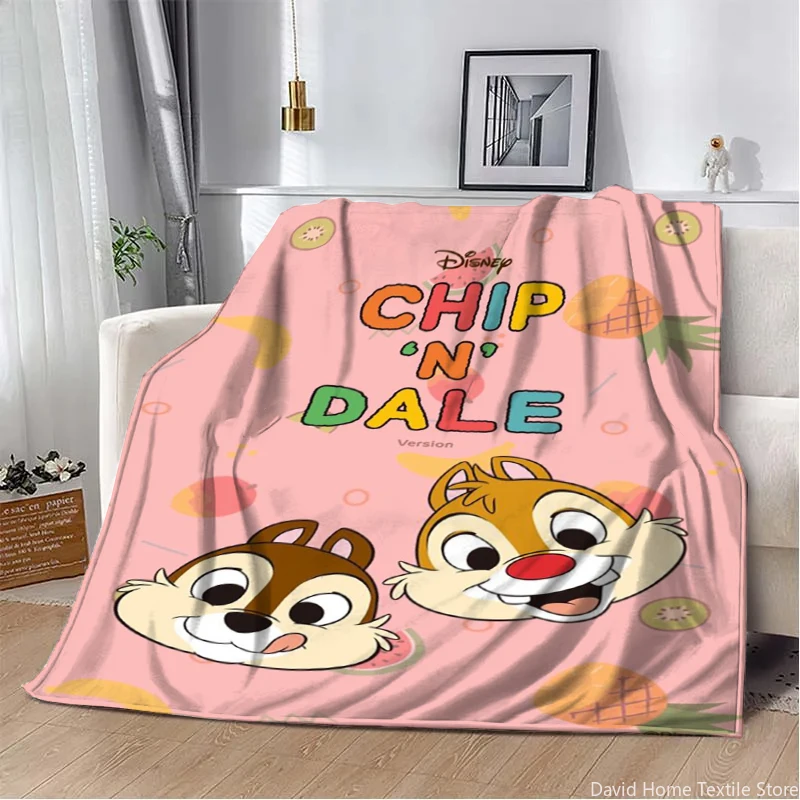 

Disney Chip Dale Flannel Thin Blanket.Four Season Blanket. Travel Picnic,for Sofa,Beds,Living Rooms,Fluffy Blanket Gifts