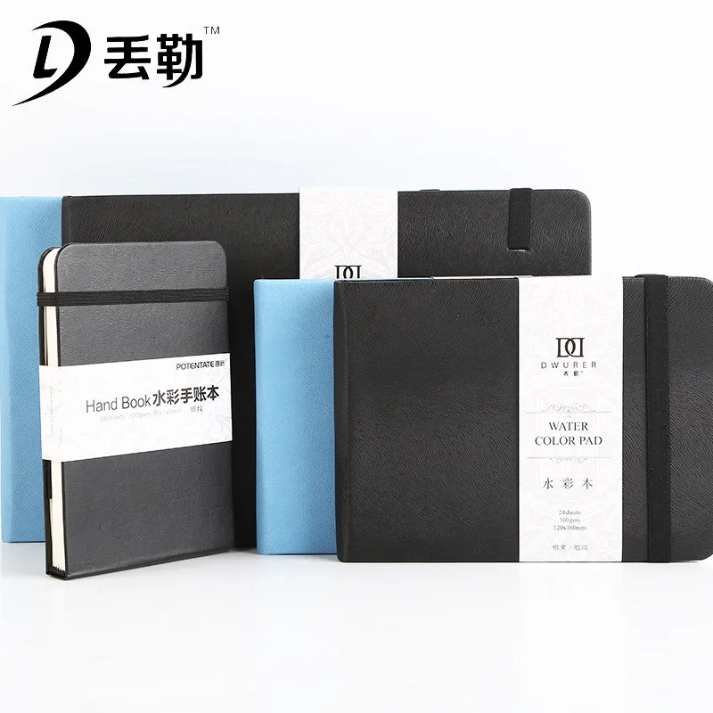 Dorerart Watercolor Notebook for Art Students, Medium Texture Watercolor Paper 300g, Pocket Notebook, Portable Sketchbook, Travel Drawing Book, Beginner's Drawing Notebook view 3