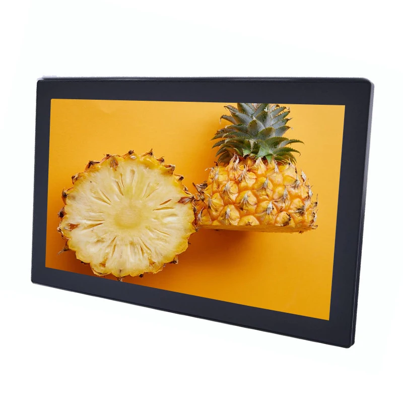 Wall Mount Lcd Screen Full  Hd Video Download 18 20 21 21.5 22 24 Inch IPS Digital Photo Frames