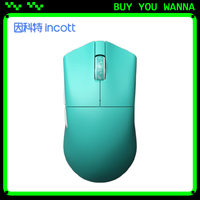 Incott 029 Mouse Tri Mode Wireless Mouse Paw3950 Paw3395 8000Hz Low Delay Lightweight Gaming Mice PC Accessories For FPS Gamer