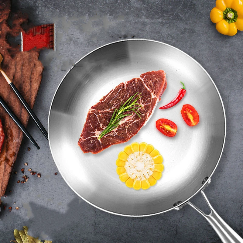 304 Stainless Steel Frying Pan 4