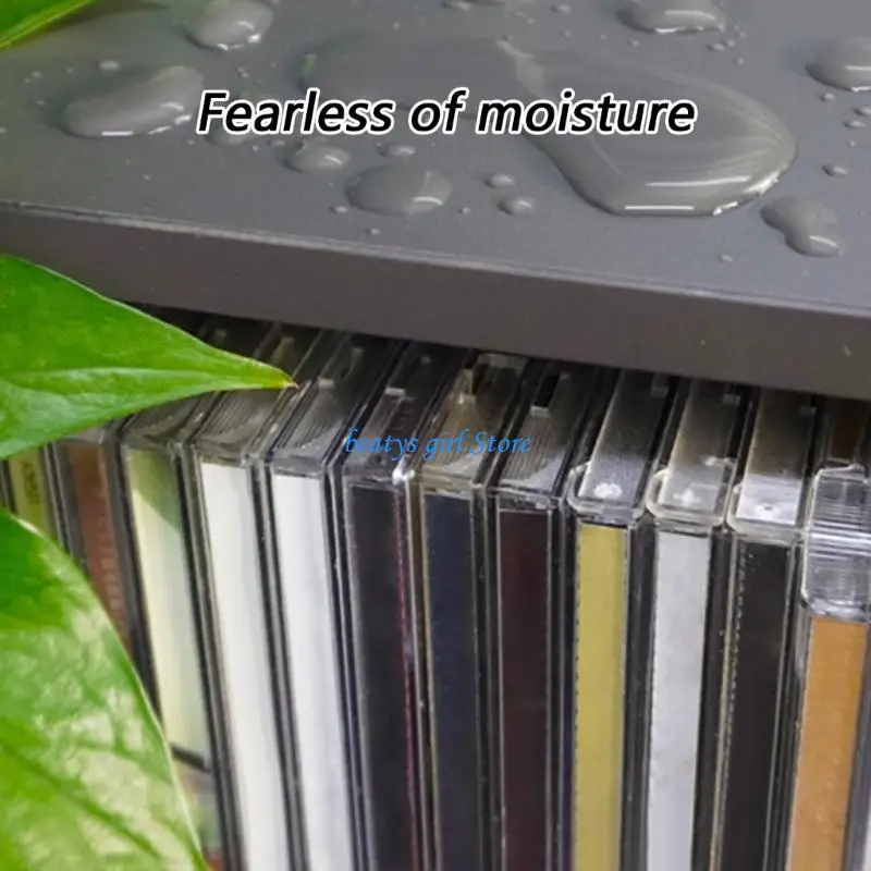 

C7AB CDs Storage Rack For DVDs And Game For Living Room Organization Holds 35 CDs