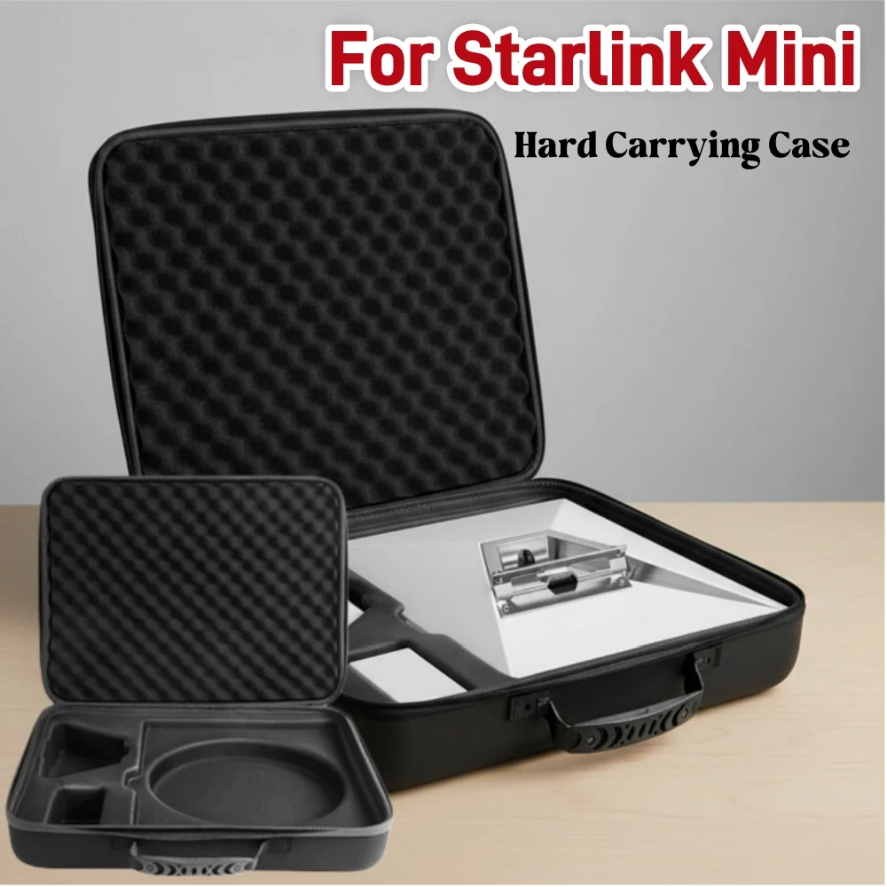 

Жесткий чехол из ЭВА для StarLink Mini Kit, дорожный чехол, водонепроницаемый чехол для хранения, защитная сумка с несколькими отделениями