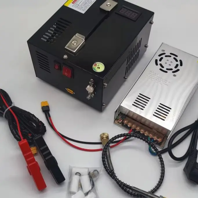 Compression Portable Vehicle-Mounted Air Charging Pump 30mpa 12v Diving Air Pump 110v220v PCP Compressor