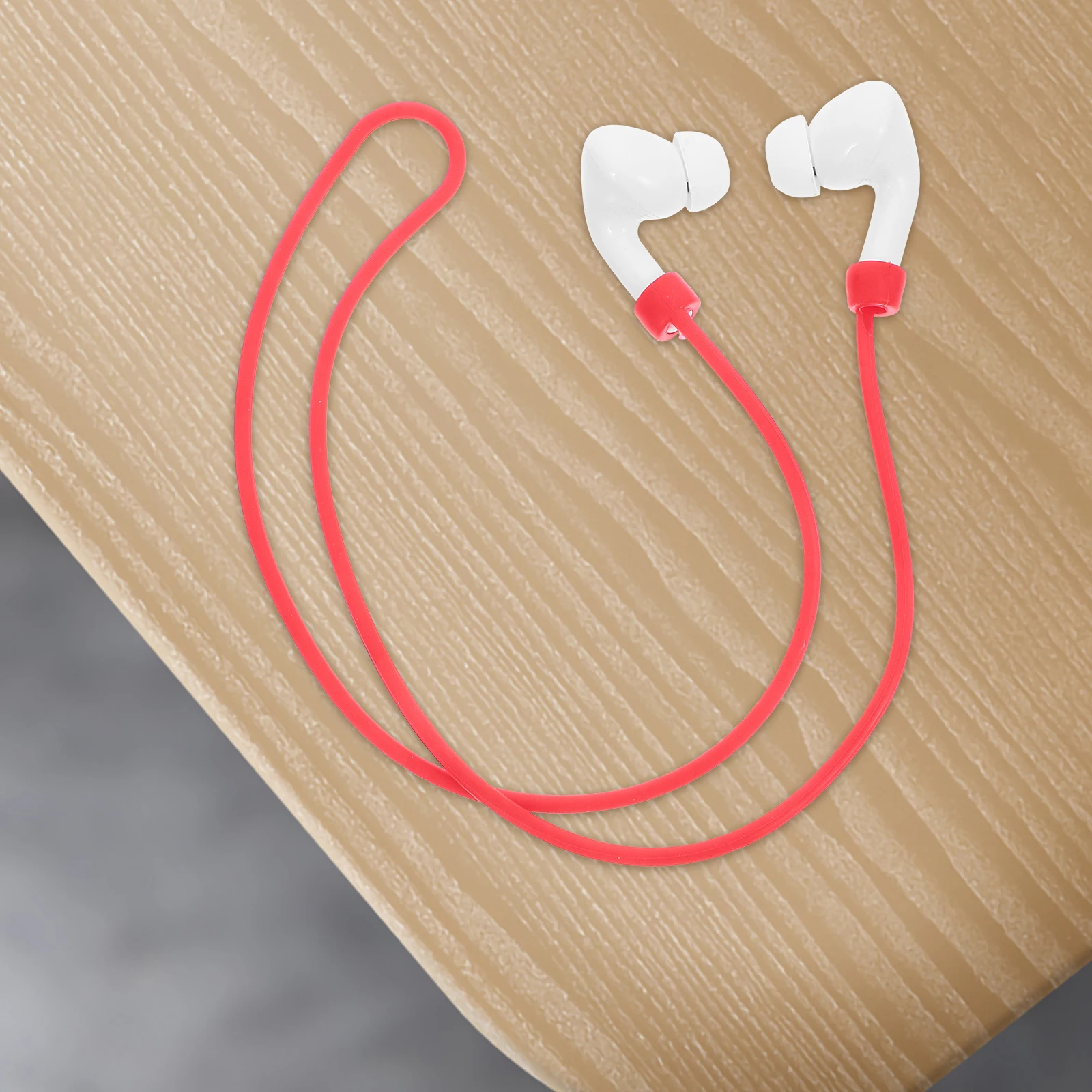 

Headphone Lanyard Earbuds Earphone Anti-loss Detachable Rope Silica Gel Anti-lost Strap for Headphones