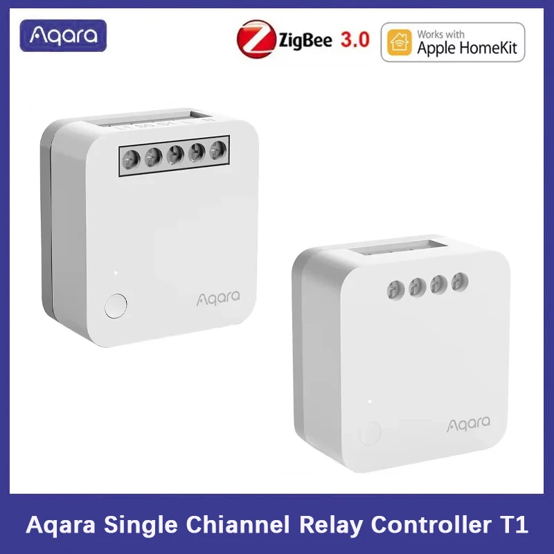 Aqara Single Channel Control Module T1 Zigbee 3.0 Wireless Relay Controller Channel No Neutral Remote Work With Apple Homekit