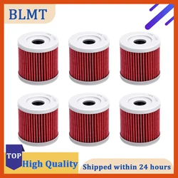 2/4/6 pcs Motorcycle Oil Filter For Suzuki DRZ400 DRZ400E DRZ400S DRZ400SM DRZ 400 SM Quadracer LTR 450 LTZ400 LTZ 400 Quadsport