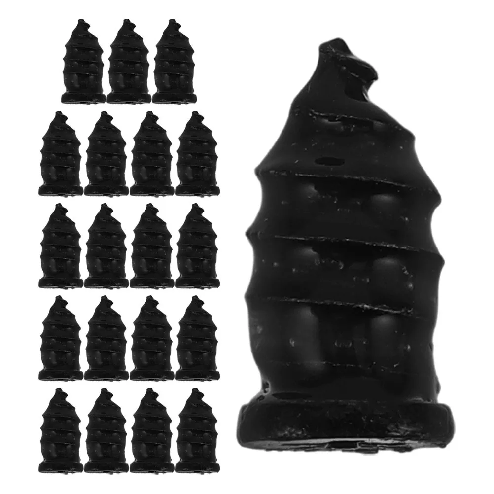 

20Pcs Motorcycle Vacuum Tire Repair Rubber Nails Fast Self Service Spiral Screw Plug Repair Kit for Electric Scooter Car Truck