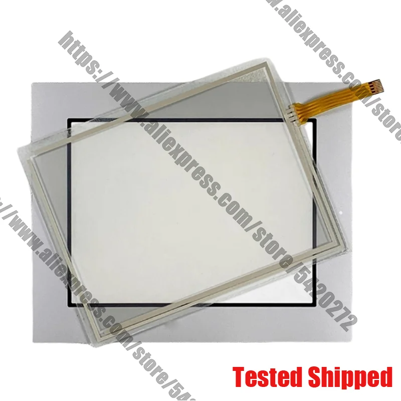 Nuevo Panel de pantalla táctil Original digitalizador de cristal para AGP3400-S1-D24-D81C AGP3450-T1-D24-M AGP3400-S1-D24-CA1M protección de superposición frontal