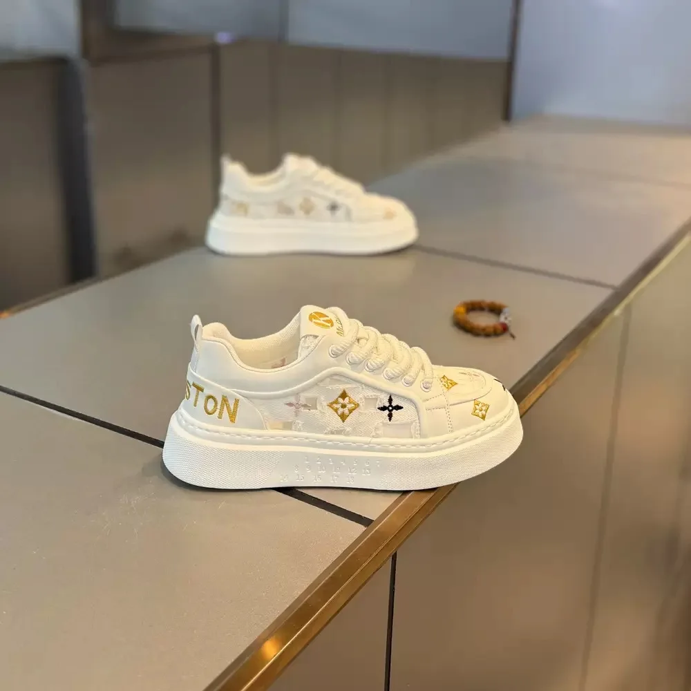 

New Comfortable and Breathable Sports Casual Shoes Men's Thick-soled Height-Blocking Color-Blocking Versatile Casual Shoes