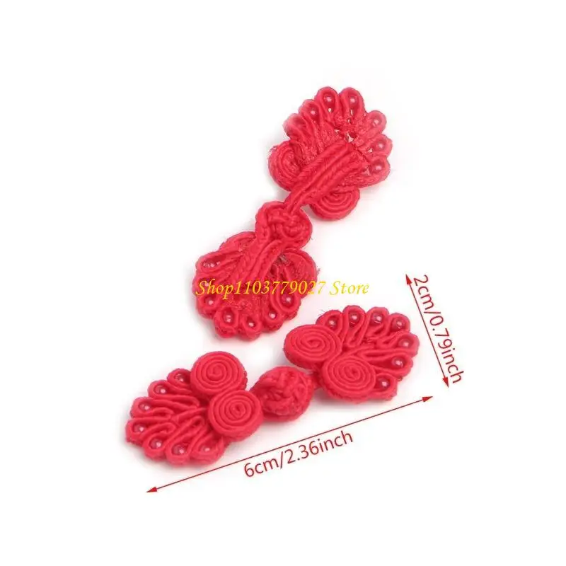C4DF Chinese Knots for Frog Buttons 10 Pairs Mother Grandmother Relxing Accessory - view 4