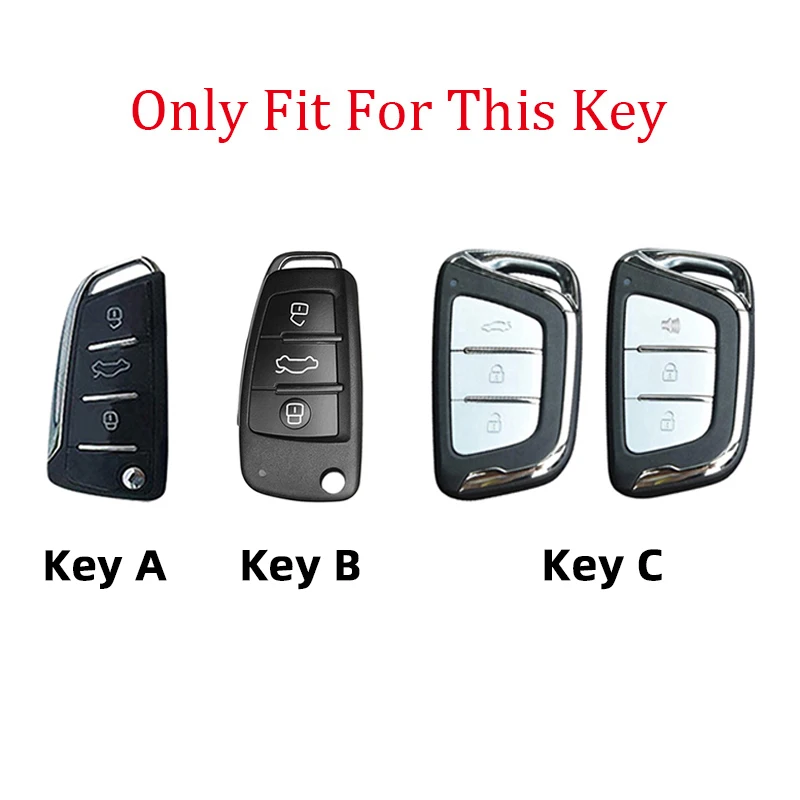 Car Key Case Cover For JAC S2 Mini IEV6S M4 2020 2019 2016 2017 2018 Key Accessories Holder Cover Case Keychain Fob Set