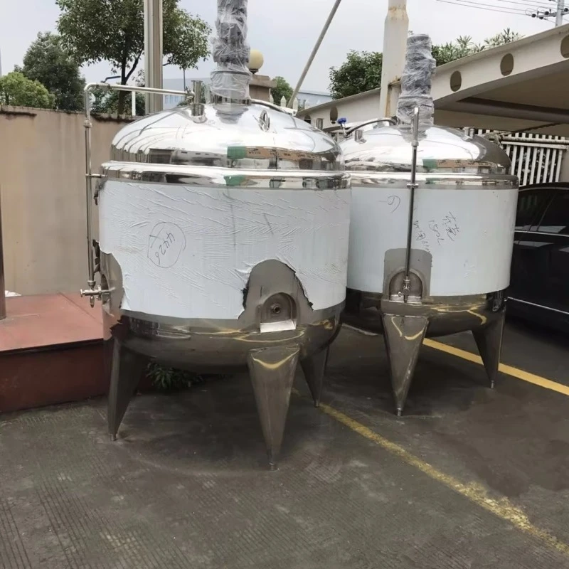 High Quality 500L/1000L Stainless Steel Storage Tanks/mixer Price for Milk Cooling Tank Yoghurt Fermentation Tank
