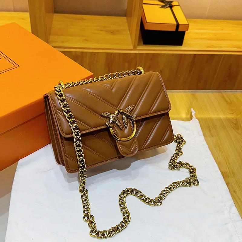 High-End Niche Light Luxury Bag 2025 - Women's Chain Underarm Crossbody Handbag