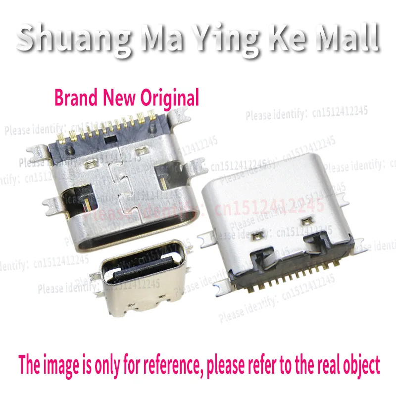 

USB4110 USB4110-GF-A Type-C 16pin Female Connector, Receptacle for USB-2.0 SMT PCB Top Mount, New Original 2PCS