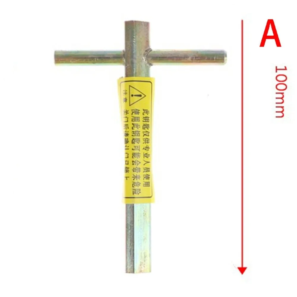 Heavy Duty Elevator Triangle Key 100mm/200mm/300mm Steel Material Extended Type Triangle Key 3 Sizes Available Extended Type