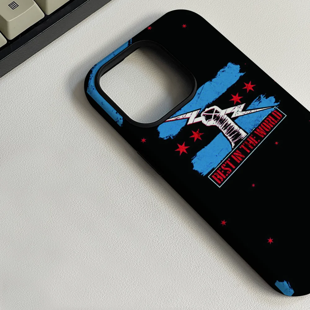 WWE Roman R-Reigns-funda de teléfono, carcasa de película para iPhone 16 15 14 13 12 11 Pro Max Plus