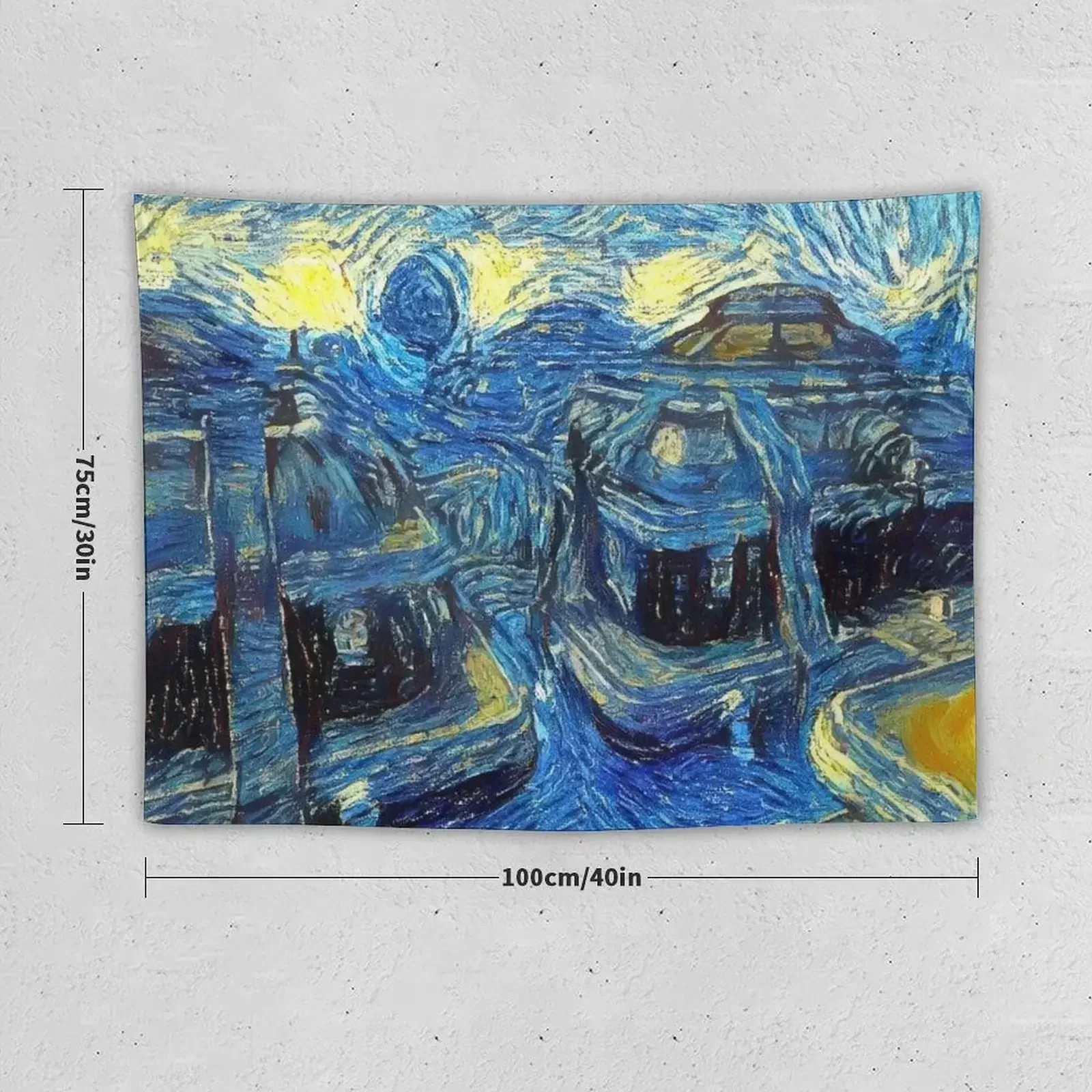 Vivec City Morrowind Starry Night Tapestry Wall Decoration Decoration For Bedroom Wall Hanging Wall Wallpaper Bedroom Tapestry