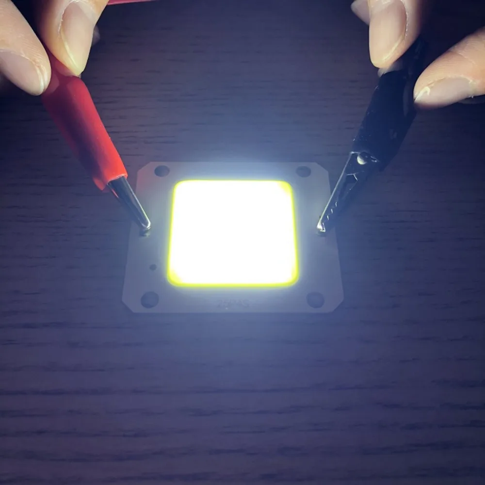 DC 12V 50W COB LED Full spectrum 400-840nm High Powe Grow Light for hydroponics 46X40MM