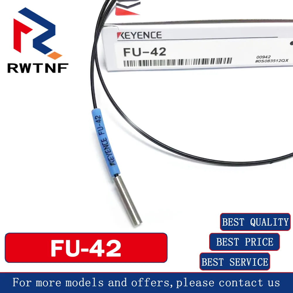 العلامة التجارية الجديدة حقيقية FU-42 KEYENCE مستشعر الألياف المنتشرة العاكسة البصرية 100% الأصلي ، مخزون المستودعات