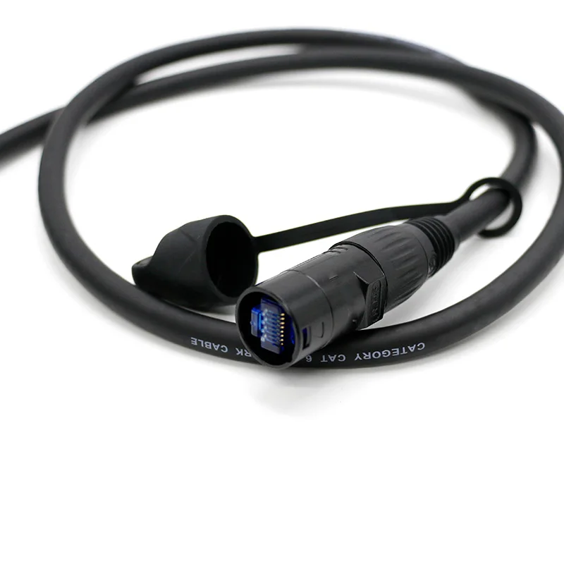 Flexible Ethercon Cable 1m 2m 3m 5m 10m 20m Touring STP RJ45 Connector Shielded CAT6 Cable