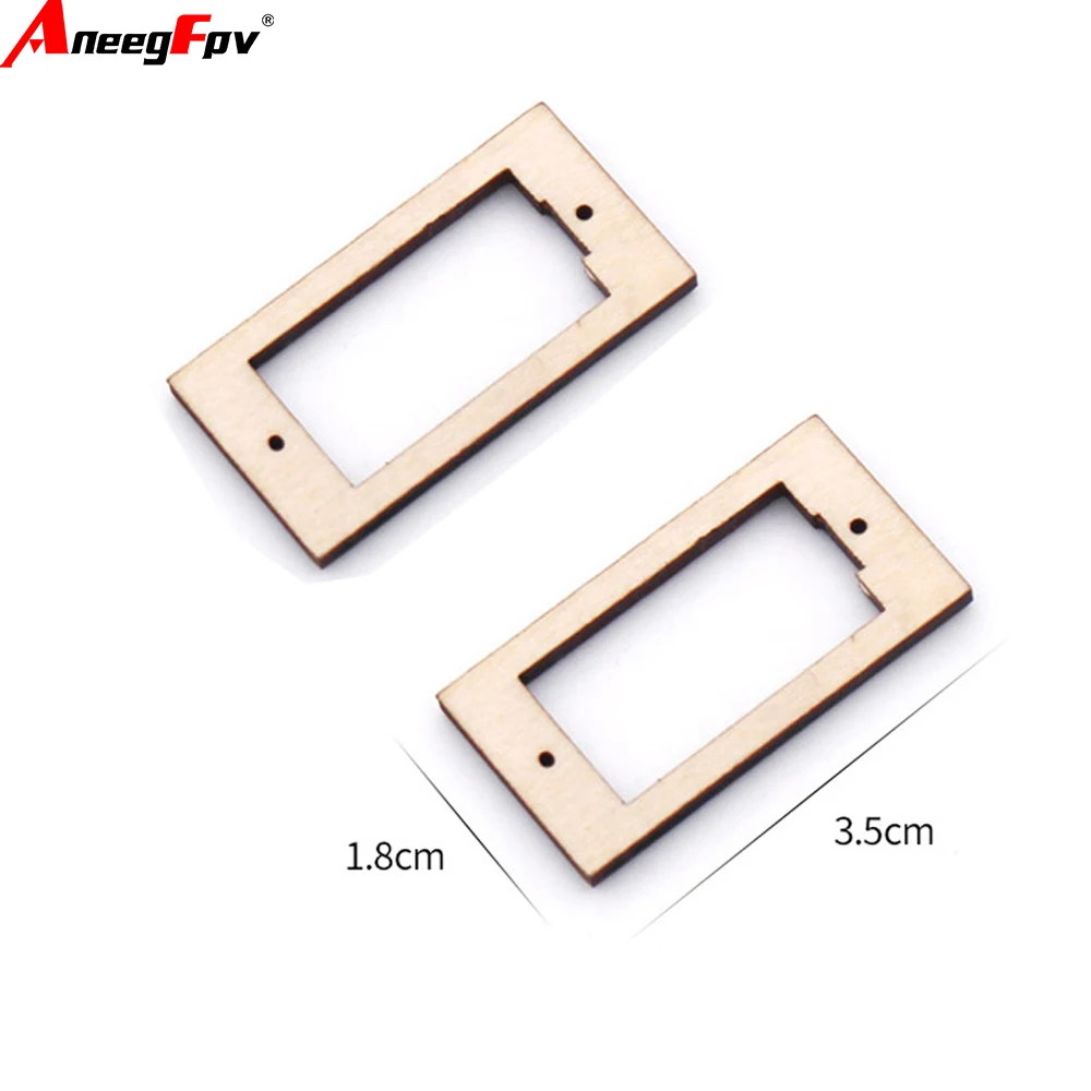 20/10/5pcs Rc Servo Mount Holder Wood Chip For SG90 9g Fixed Wing Aircraft Servo Mounting Seat