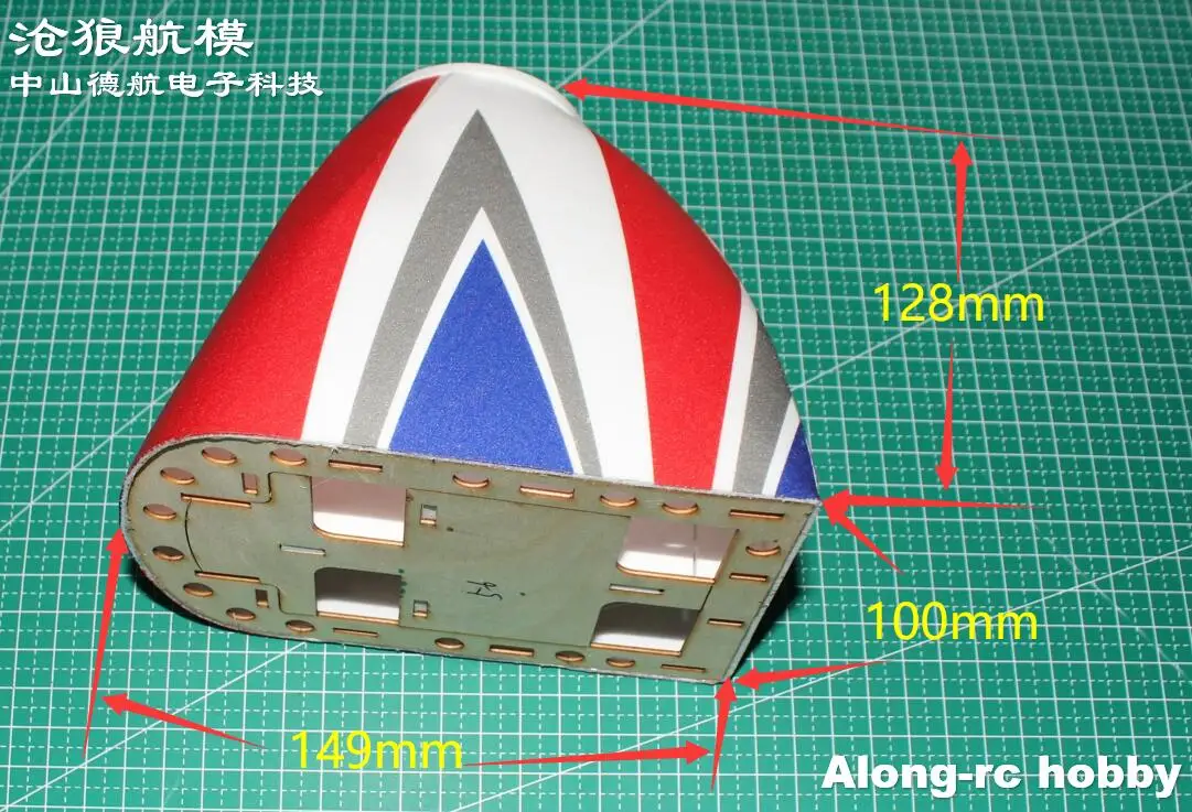 RC Airplane RC Model Part PP F3A 3A RC Plane Motor Cowl Mount Seat  for Skywing 30E 48inch Wingspan Angel PP Plane DIY Models