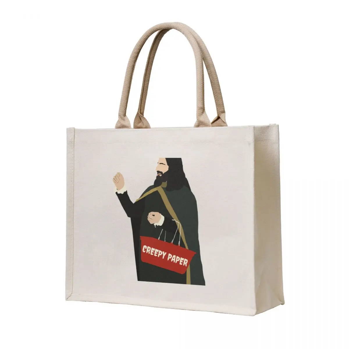 

Creepy Paper - Nandor - What We Do In the Shadows Digital Art Tote Bag sacs de shopping Candy bags university shopper bag