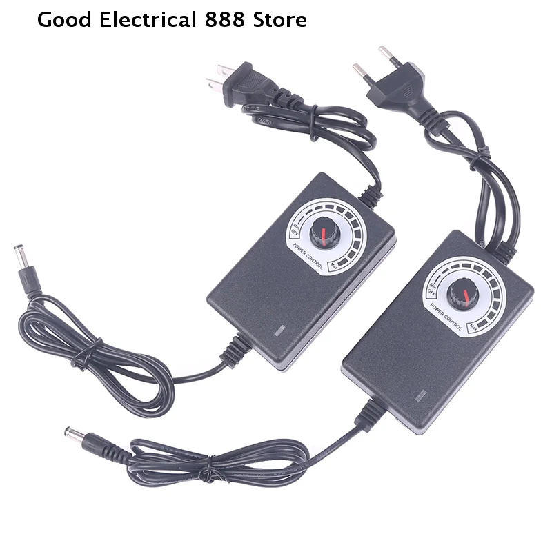 【GE】Adjustable ON/OFF Adapter 3V-12V 2A Of Voltage 3V 4.5V 5V 6V 7.5V 8V 9V 10V 12V 2A 24W Power Supply Charger 5.5mm Universal